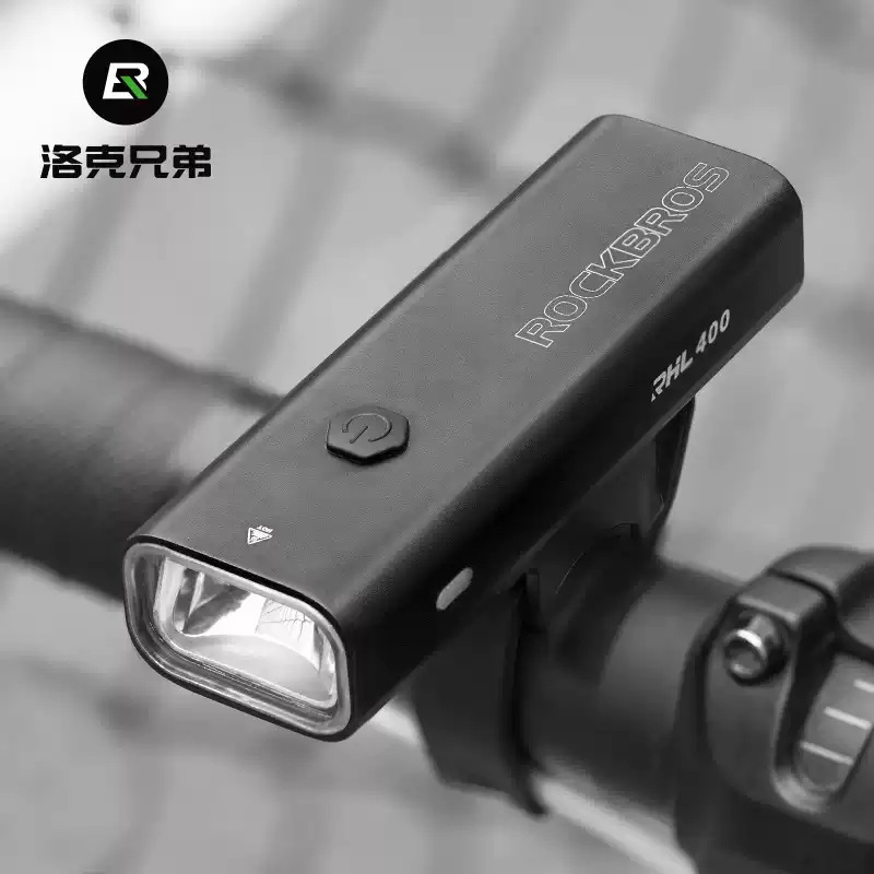 Rock Brothers Bicycle Light Front Lamp Night Riding Bright Flashlight USB Rechargeable Rainproof Mountain Bike Riding Gear Rock Brothers Bicycle Light Front Lamp Night Riding Bright Flashlight USB Rechargeable Rainproof Mountain Bike Riding Gear