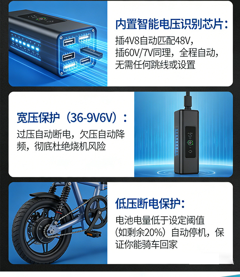 Electric Tricycle Air Conditioning Unit with Cooling and Heating, Roof-Mounted Integrated Vehicle Air Conditioner, Parking Air Conditioner for Four-Wheel Vehicles, 48V60V72Vz Dedicated