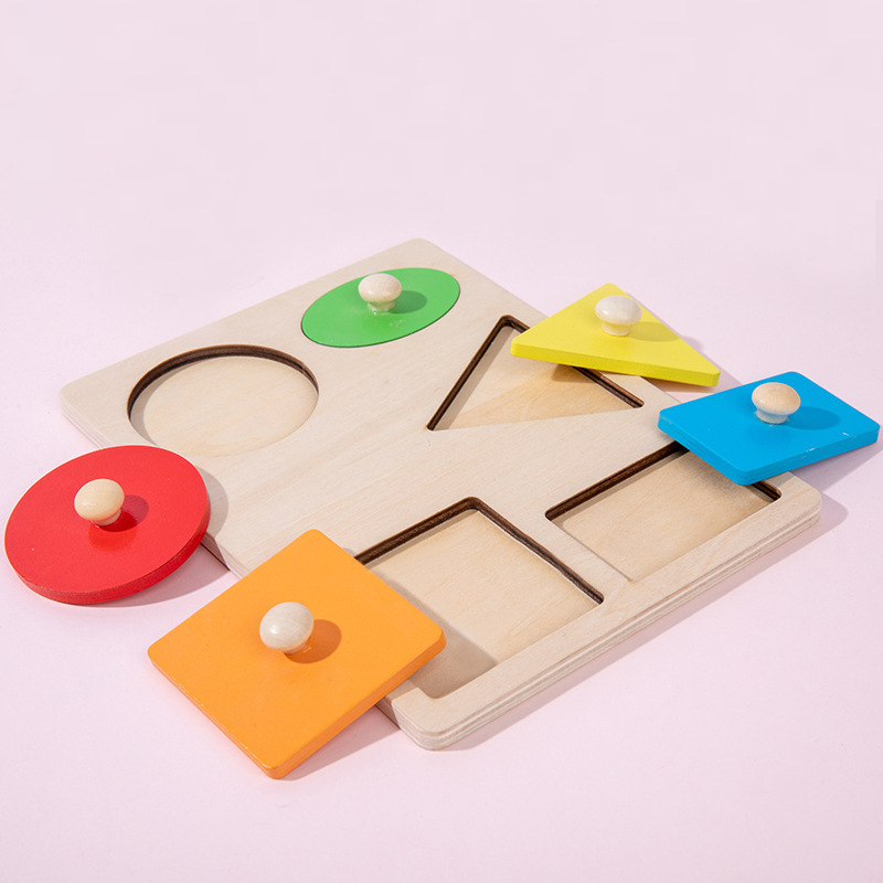 Tablero de clasificación de formas geométricas, juguetes de madera para niños y niñas, reconocimiento de colores, bloques educativos para la primera infancia. image 6