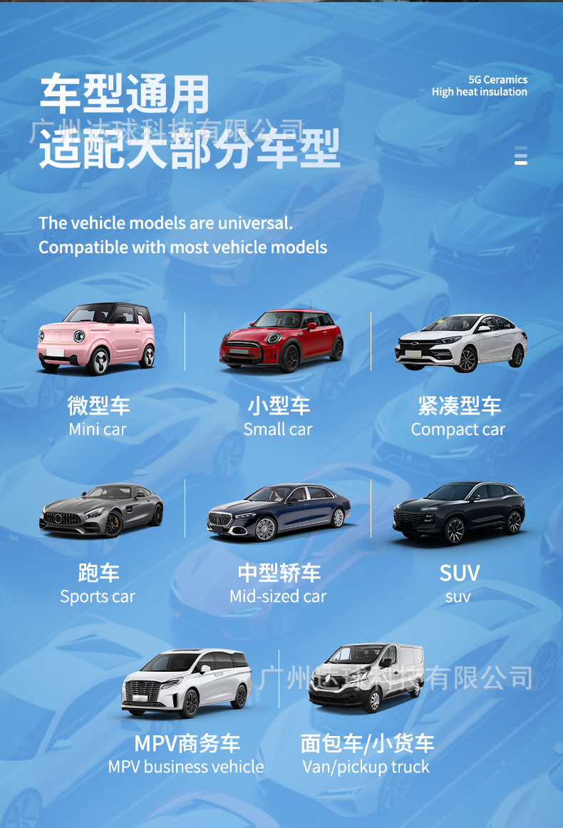 Car Film, Full Car High Insulation Film, Window Glass Film, Sun Protection, Explosion-Proof Solar Film, Front Windshield Film, Factory Wholesale