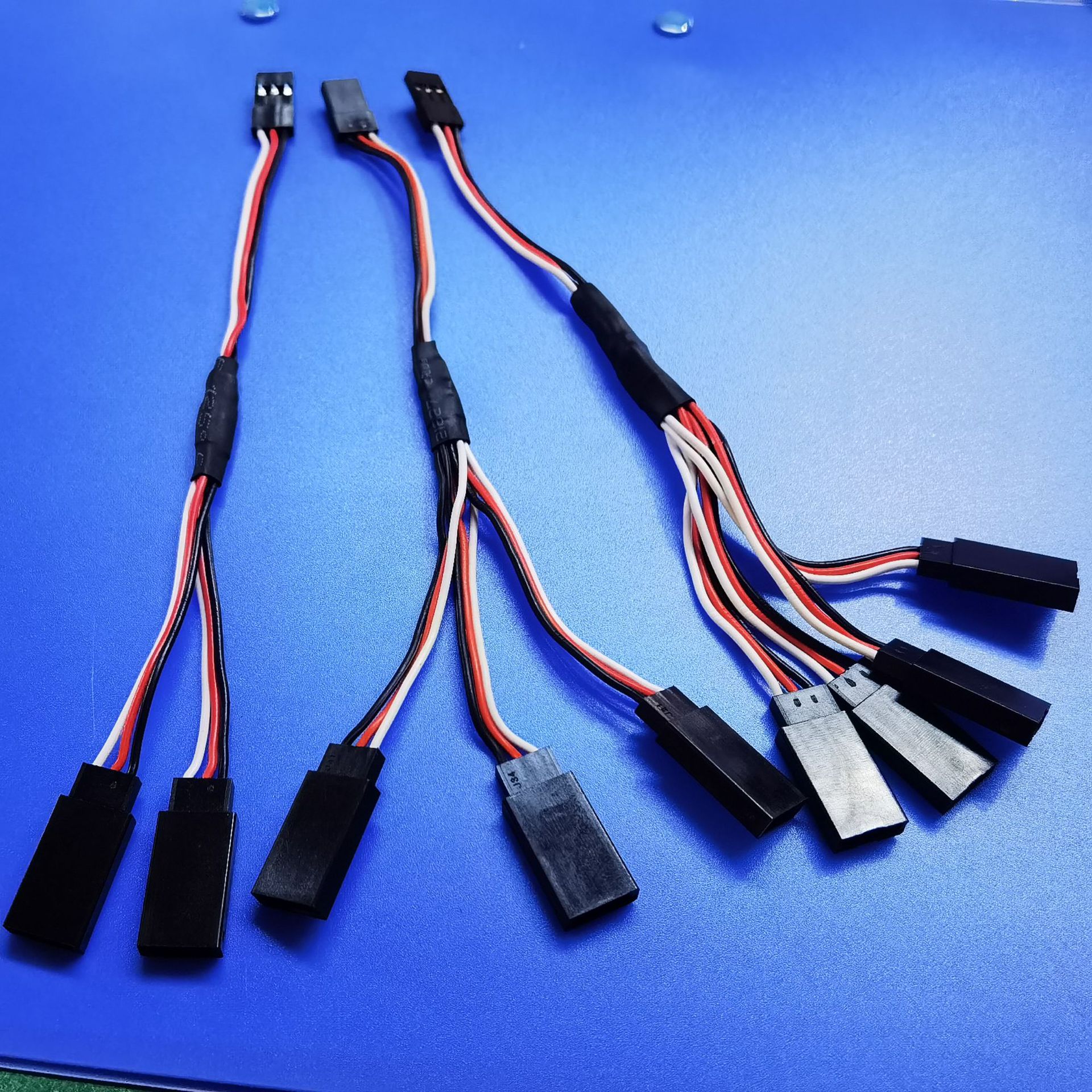 生产批舵机航模线一分二/一分三/一分四Y线JR延长线分流线软耐麿