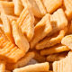 Crispy millet crispy potato chips snack snack online popular puffed food tiger teeth crisp pointed crisp Full box wholesale