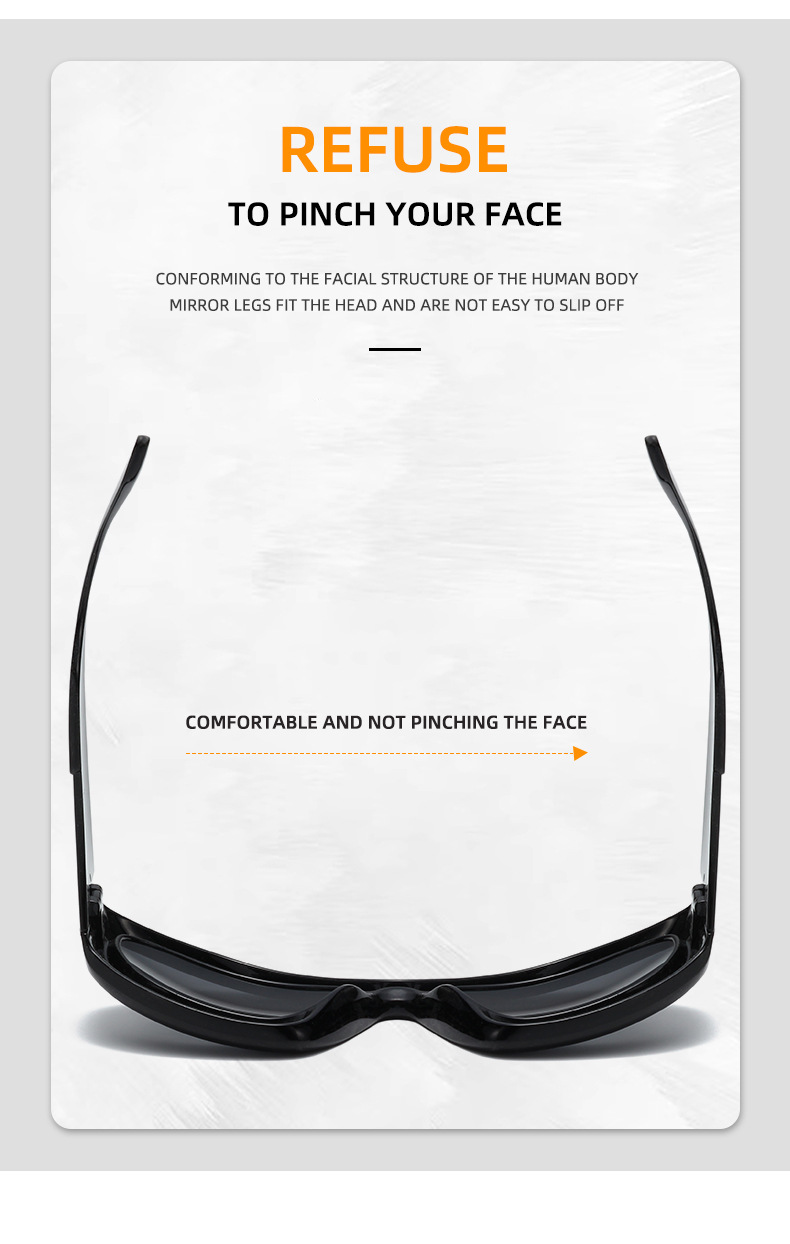 Y2K Exaggerated Solid Color Ac UV400 Protection Special-Shaped Mirror Full Frame Women's Sunglasses display picture 6