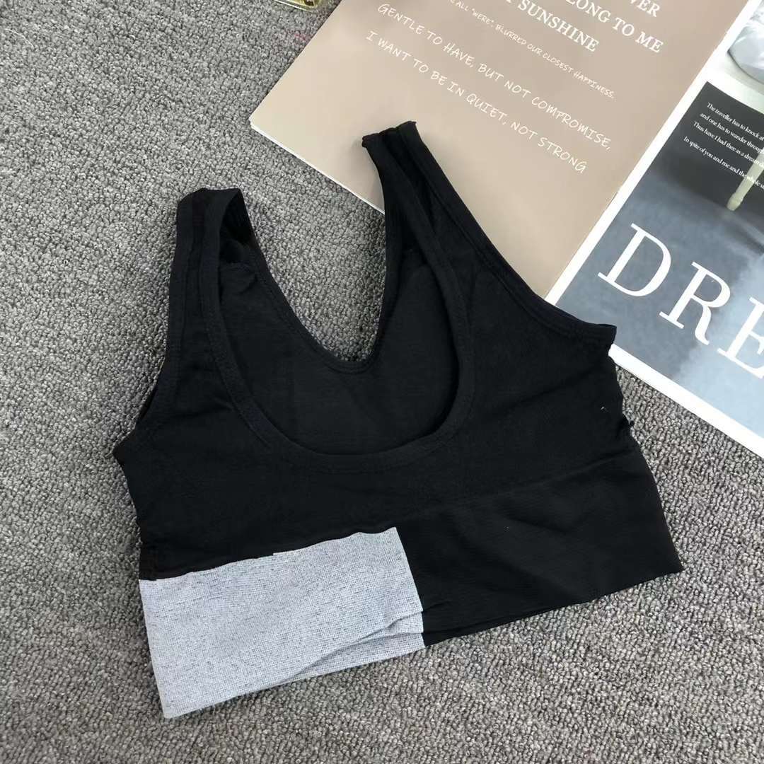 Nueva inconsútil alto elástico belleza de alta calidad las mujeres chaleco inalámbrico yoga sujetador ropa interior deportiva al por mayor