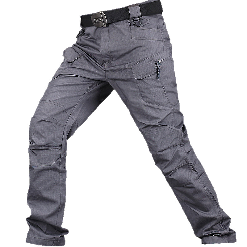 Pantalones tácticos para cónsules al aire libre ix7 pantalones de entrenamiento para hombres pantalones de servicio especial para fanáticos militares monos de varios bolsillos pantalones de asalto de combate