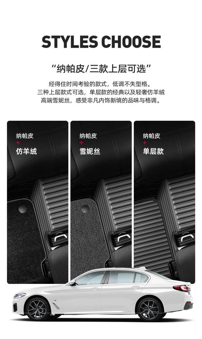 Full-coverage car floor mats, 2025 new model, starry sky carpet floor mats, threshold covers, wire loop carpet, top layer car mats