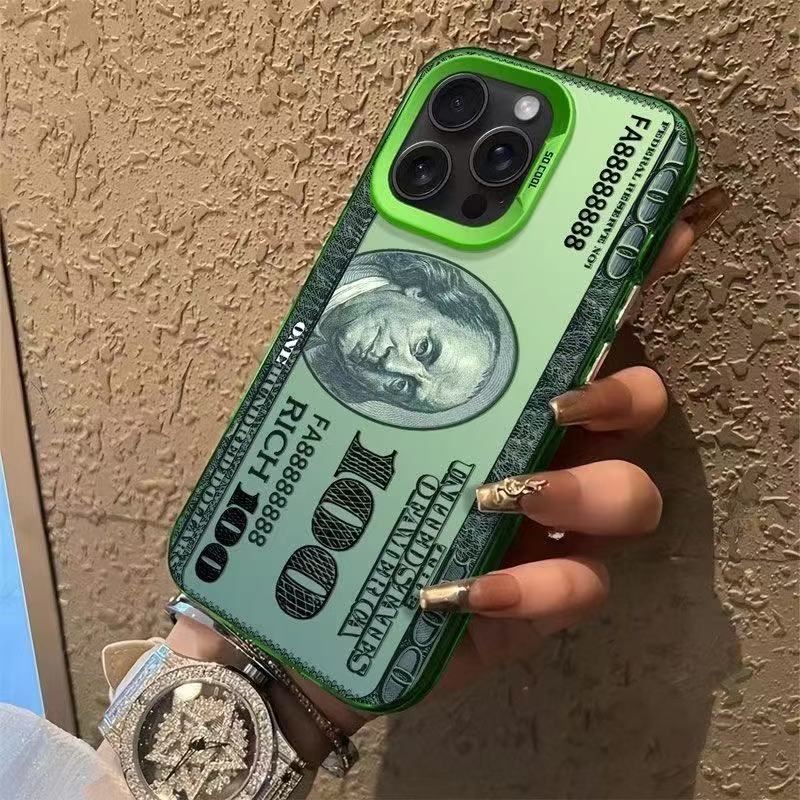 Nuevo estilo personalizado aplicable funda para teléfono móvil iphone16 Apple 15promax/14 anti-caída 13pro12 Europa y América 11xr