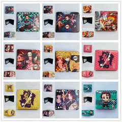 Japanese-style accessories wallet, ACG accessories, game anime wallet, leather card holder
