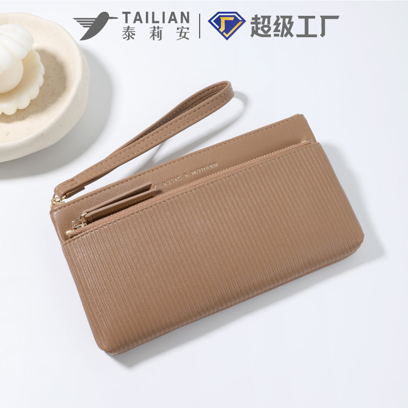Talian's New High-End Women's Cosmetics Storage Bag, Versatile Large-Capacity Women's Wallet Wholesale Wallet
