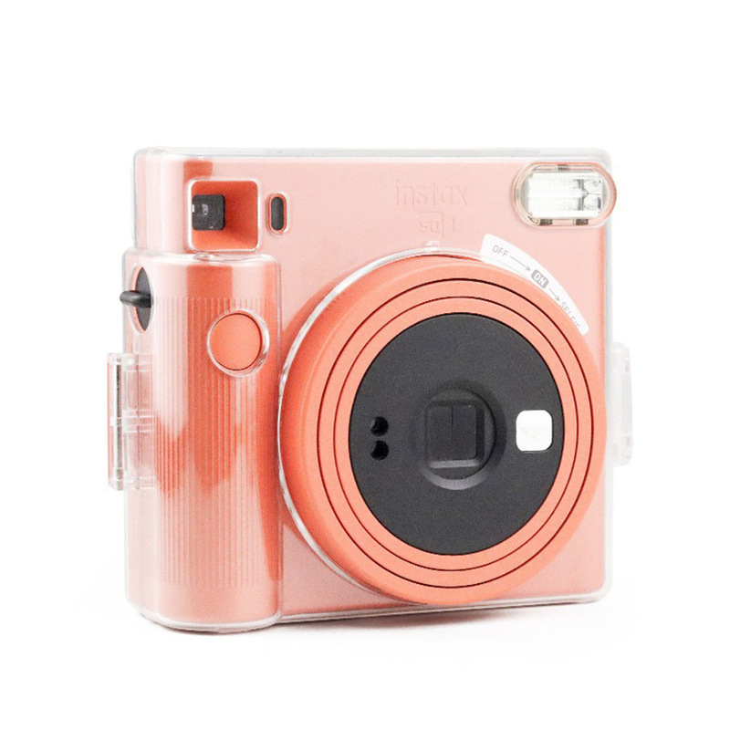 Polaroid Instax Sq1 Camera Crystal Case, Transparent, Durable, Scratch-Resistant, Drop-Proof, Portable Protective Storage Case, Cordless Polaroid Instax Sq1 Camera Crystal Case, Transparent, Durable, Scratch-Resistant, Drop-Proof, Portable Protective Storage Case, Cordless