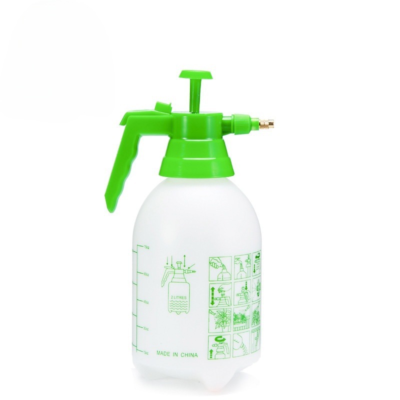 Regadera de regadera, regadera para el hogar, regadera, horticultura, tipo botella de spray, rociador, presión, presión, desinfección de plantas