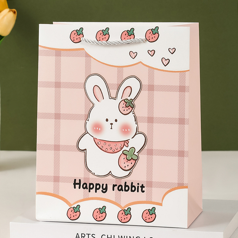 토끼 핑크; 흰색 판지; 33*25*12