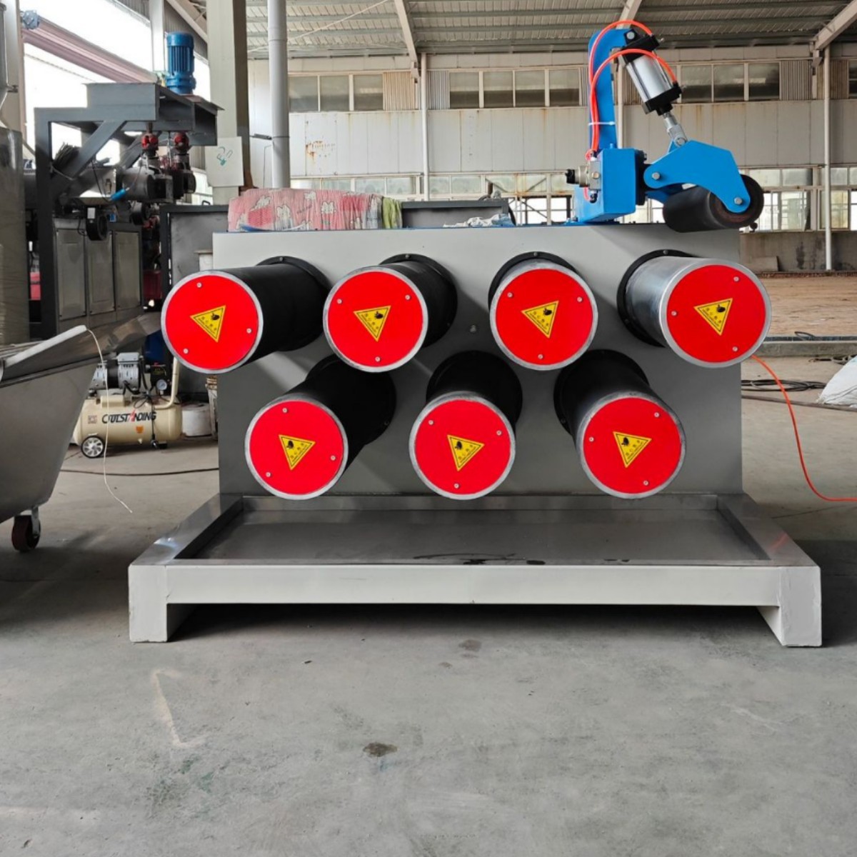 厂家供应塑料单丝拉丝机 PP PE PET立式单丝拉丝机设备可按需生产