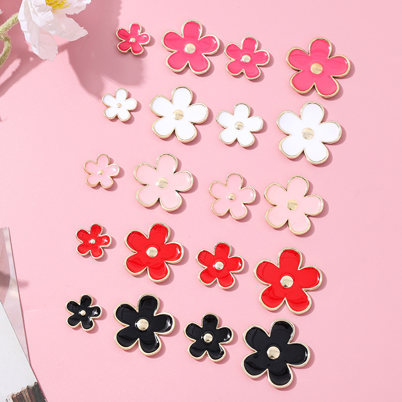 Little Daisy Oil Drop Set DIY Alloy Accessories for Car Air Vent, Phone Case, and Croc Shoe Decoration Little Daisy Oil Drop Set DIY Alloy Accessories for Car Air Vent, Phone Case, and Croc Shoe Decoration