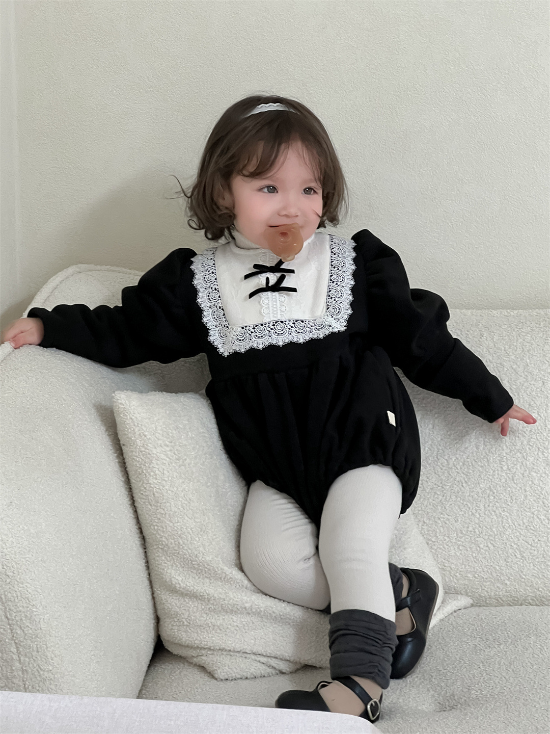 Ropa de invierno para niños, ropa de invierno para niñas, ropa de invierno para niños coreanos, ropa de invierno para bebés con camisa de veludo image 3