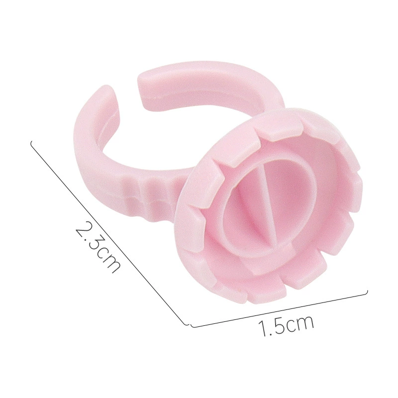 False eyelashes for extension, glue, ring for eyelashes