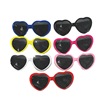 Douyin same love glasses at night light becomes love special effects glasses romantic confession net red sunglasses spot