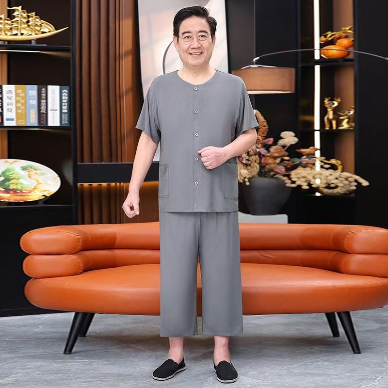 반팔7부팬츠슈트 [D2620 그레이]