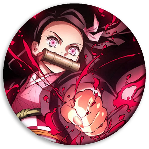 Ghost Blade insignia anime periférico carbón Zhilang usted frijoles mi esposa Shan Yi insignia barra redonda colgante