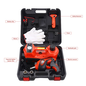 5t elektrik çoxfunksiyalı avtomobil domkratı, 12V, yolsuzluq üçün universal dəst