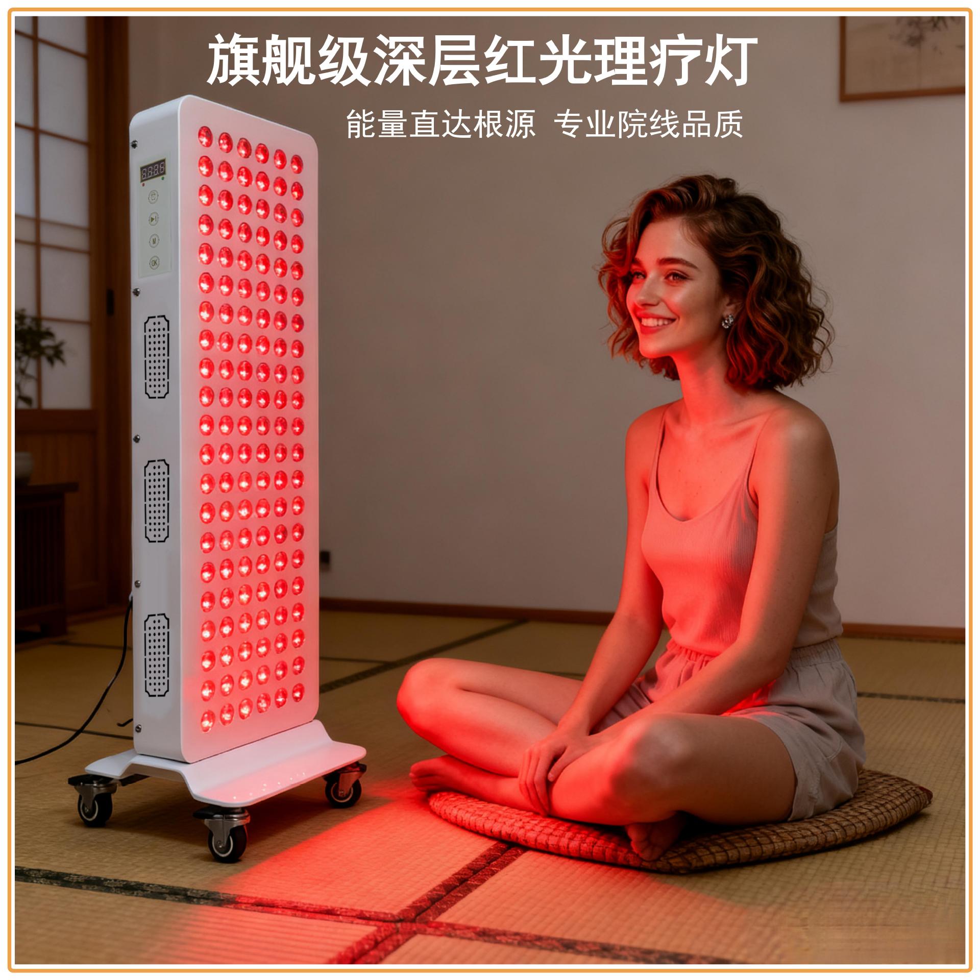 600W salón de belleza especial luz roja luz de terapia de luz cercana infrarroja luz de terapia de luz roja luz de terapia de luz infrarroja antienvejecimiento luz de terapia de luz
