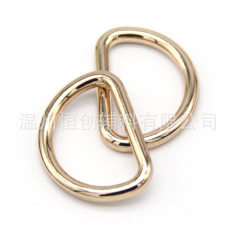 包包金属D字扣 箱包五金D环形扣合金半圆d形铁线扣腰带调节扣批发-阿里巴巴