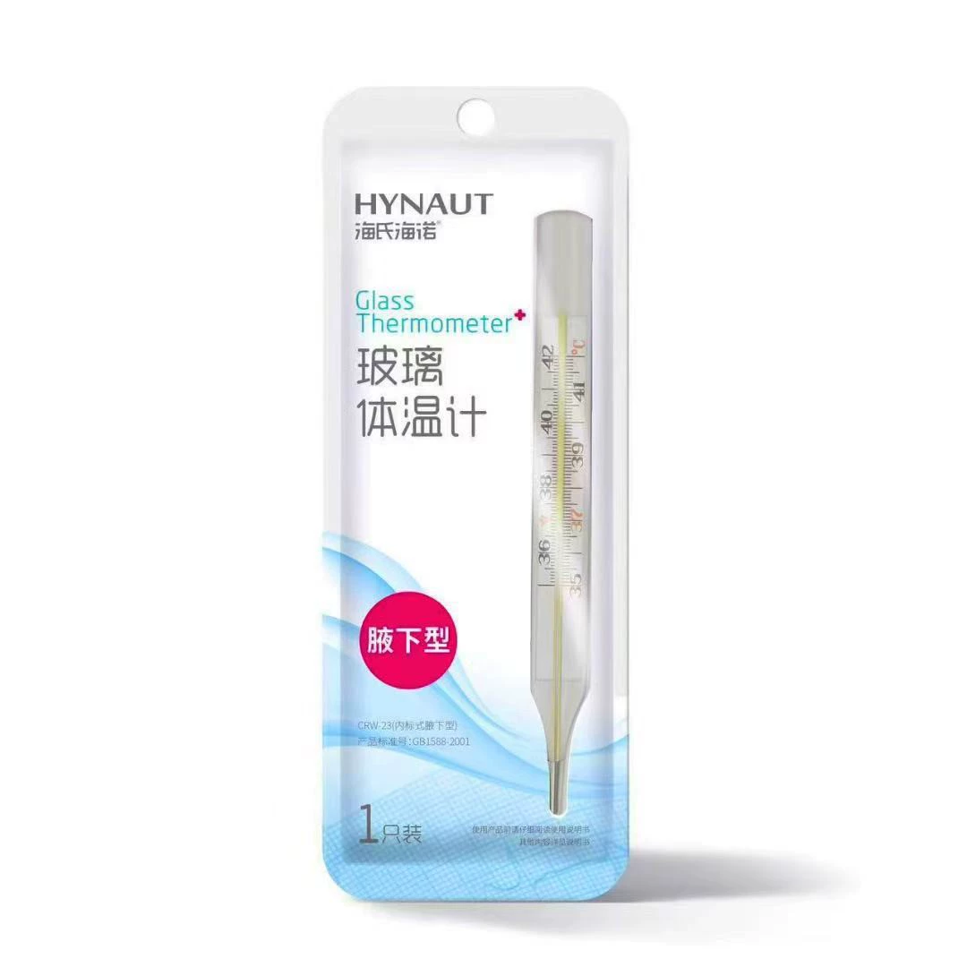 Стеклянный термометр Haishi Hainuo, стеклянный ртутный термометр, бытовой старомодный ртутный термометр с весами