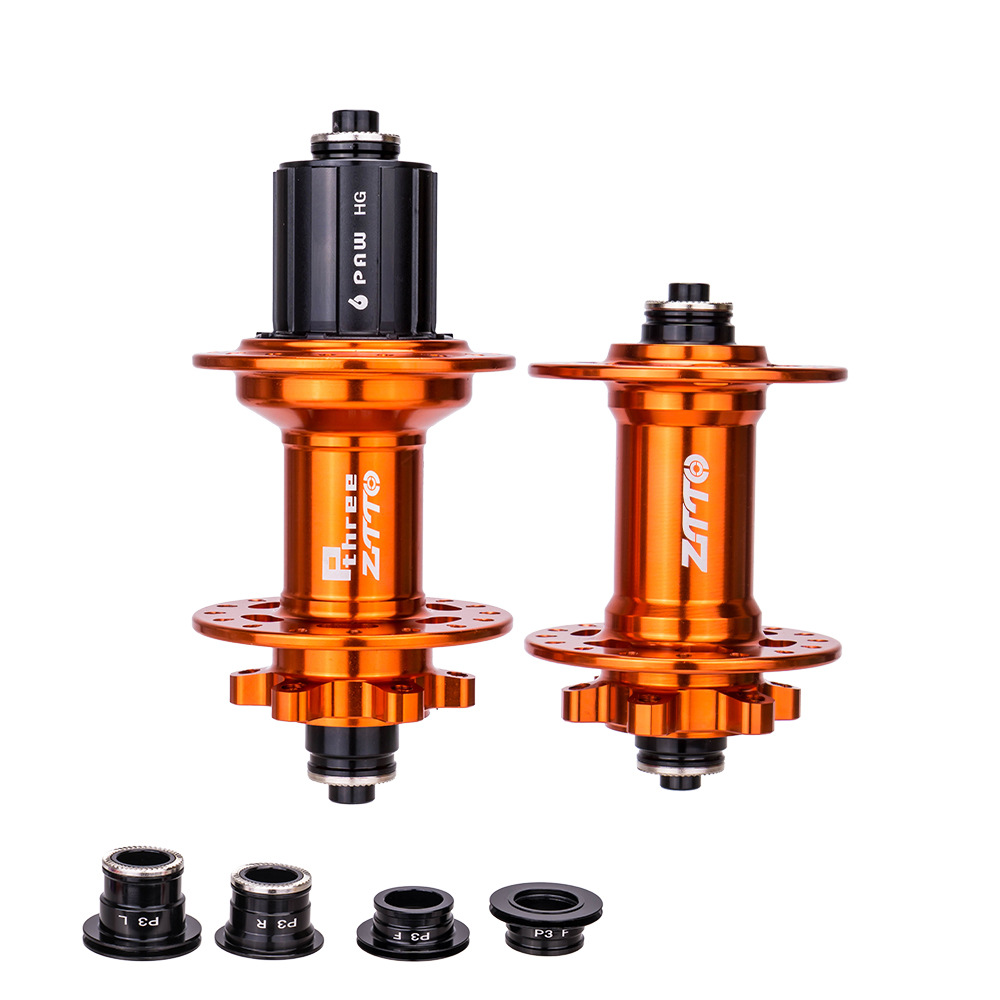 ZTTO P3 bicicleta de montaña freno de disco de 6 garras tambor de flores 4 accesorios de cojinete sellado 32 orificios 8-11 velocidad 72 tambor de viento