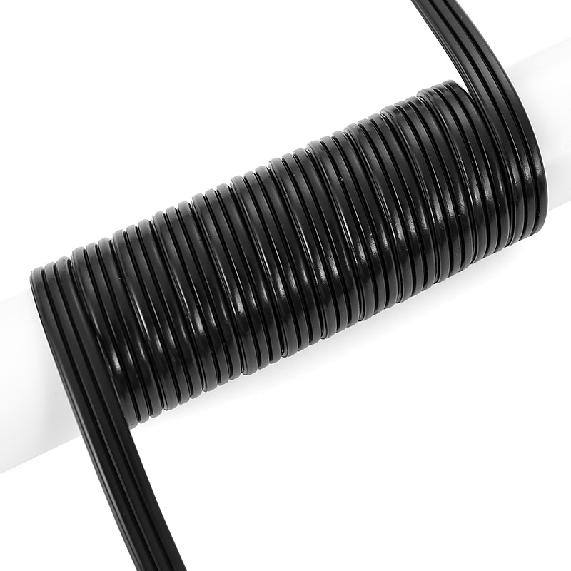 Cable de alimentación americano de tres clavijas para comercio exterior transfronterizo, enchufe estándar de EE. UU., cable de alimentación con conector tipo flor de ciruelo, cable de alimentación, tres filas