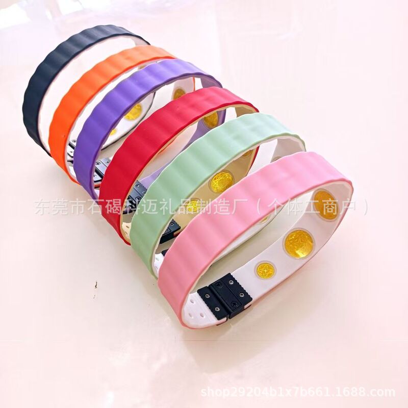 Third Generation Terahertz Resonance Chip Quantum Bracelet Holographic Balanced Negative Ion Far Infrared Energy Bracelet Wholesale