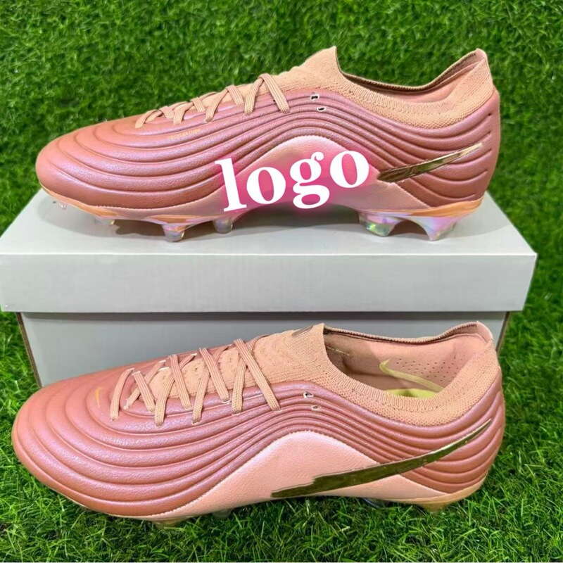 Cross-Border Manufacturer's Tiempo Legend 11Th Generation Knitted Waterproof Fg Split Sole Football Shoes
