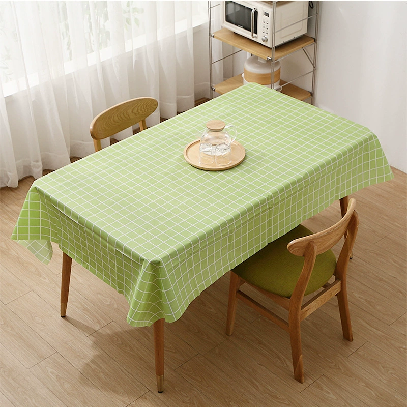 Disposable printed waterproof tablecloth, multi-size 90×137–137×183 cm