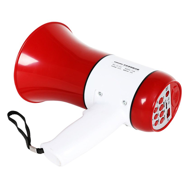 Gongxiang Bluetooth Handheld Megaphone with Card Slot for Promotion and Sales, Outdoor Handheld Loudspeaker