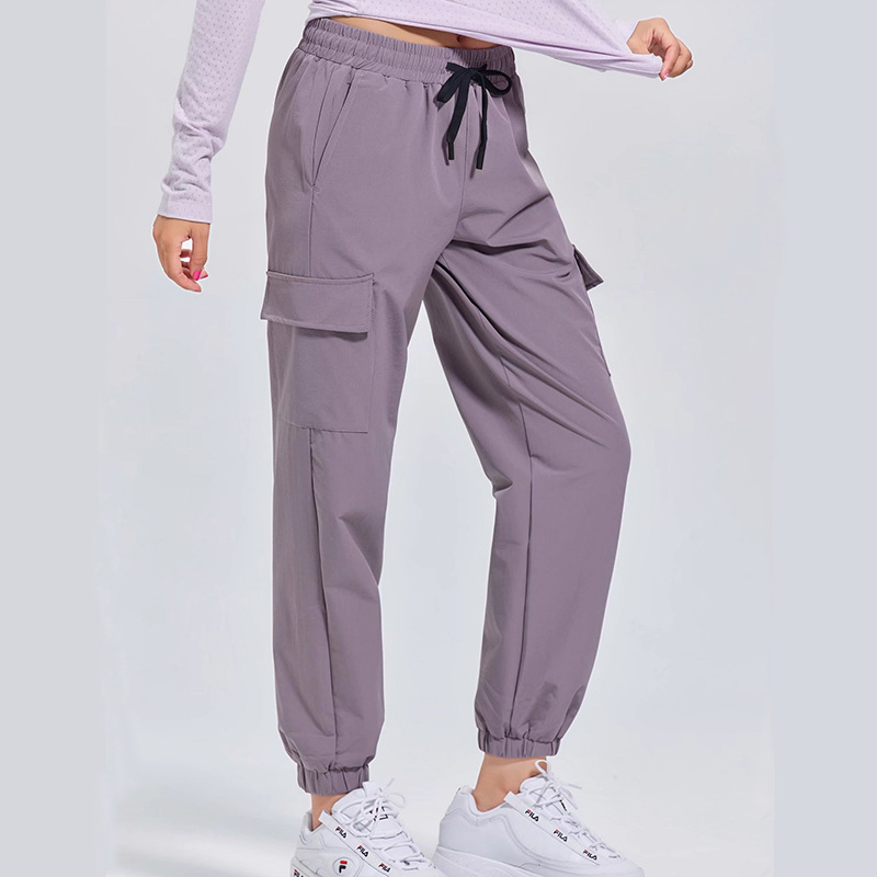 Wholesale Women's Autumn Loose Sports Casual Pants Long Pants Outdoor Hiking Running Training Fitness Tapered Pants Jogging