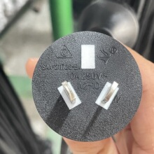�Ĵ�����SAA��о�Դ��H07VV-F 2x1.5mm2��Ҏ���^��10A250V