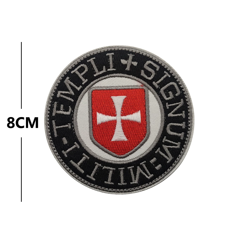 Sea Cross Outdoor St. Bened Trump Cross Cross Temple Crusade Tactical Smels Chapter Embroidery Magic Open Seal