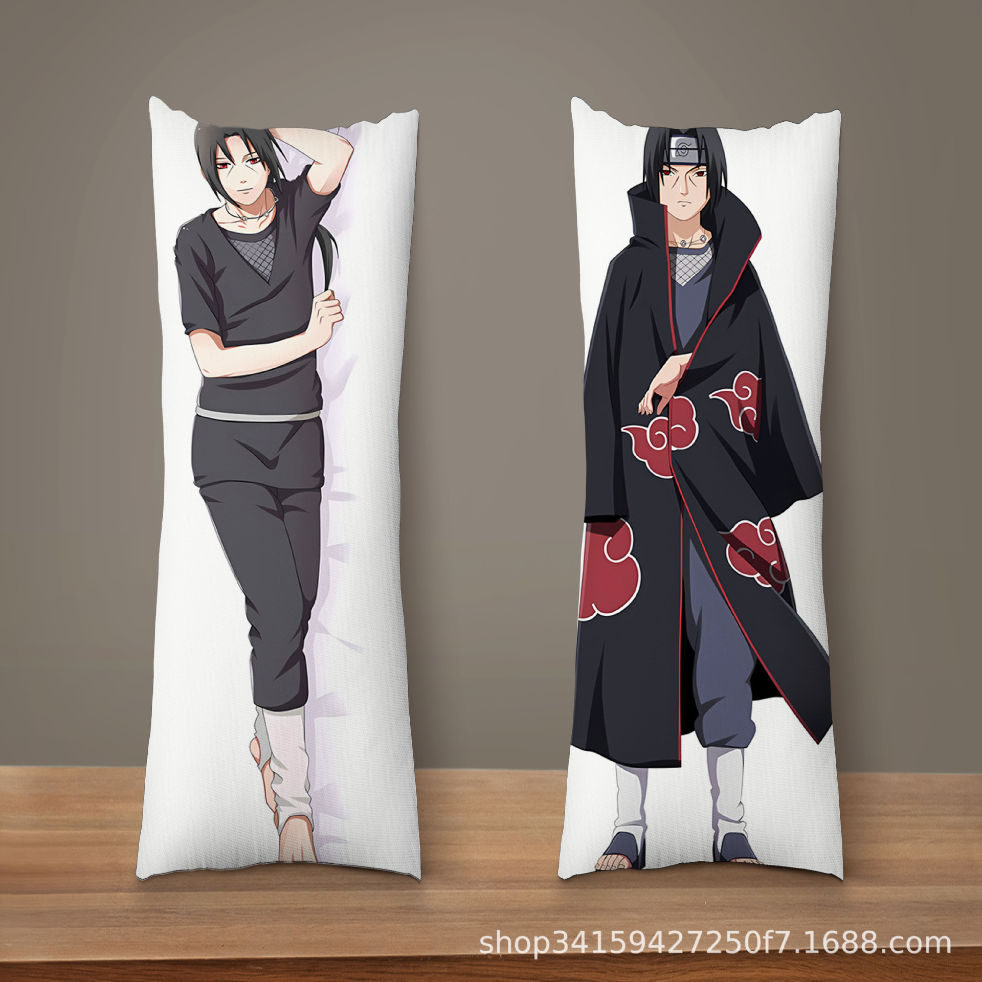 Naruto Uchiha Itachi Full-Body Plush Pillow Cover