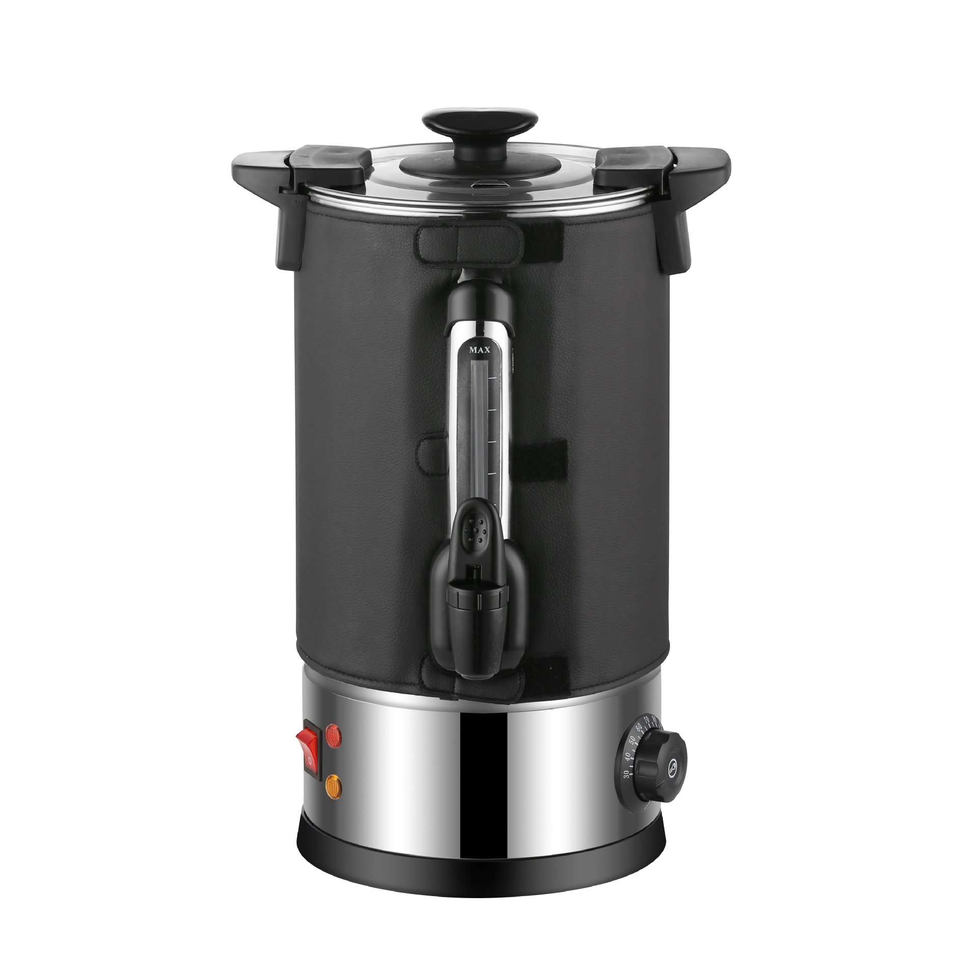 盈兴泰厂家批发皮革套电热304开水桶防干烧融蜡桶批发单层隔热