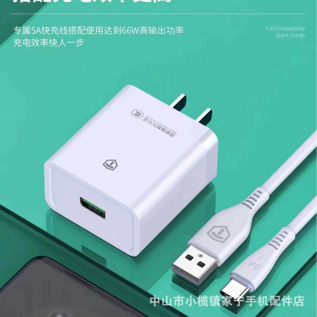 Зарядное устройство с USB-зарядкой, набор, 66W