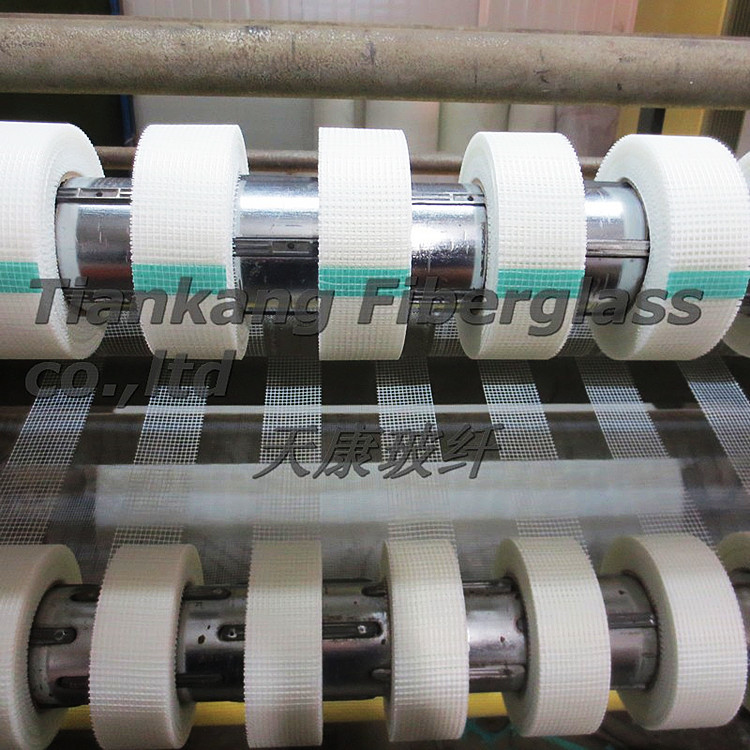 内销出口自粘玻纤胶带 玻纤纤维带 墙面施工玻纤带