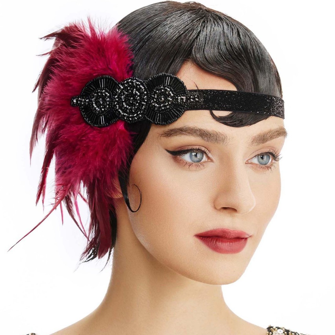 European and American retro hairband 1920 Great Gatsby Inspired…