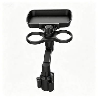 Car cup holder/beverage holder holder, modified cup coaster, car - b05-car-mounted-tray-and-cup-holder-universal-round-cup-holder