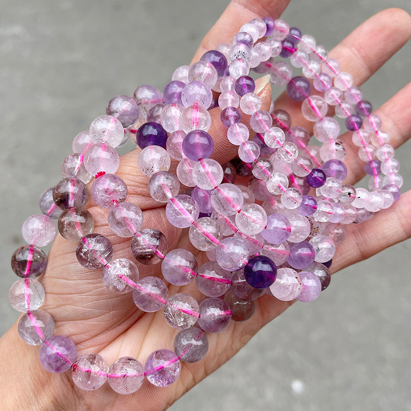 Natural Super Seven Crystal Bracelet