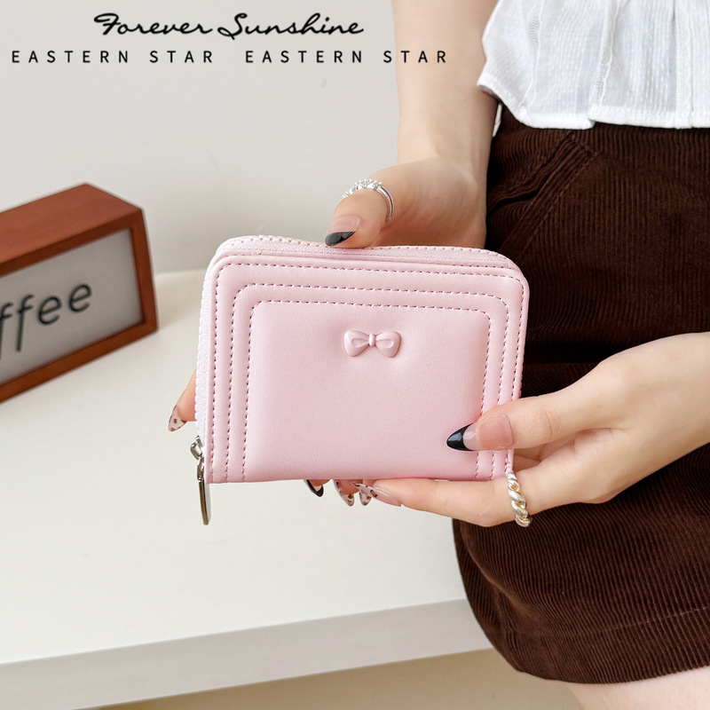 Bow 80% off 小銭入れ マルチカラー シンプル 韓国ファッション レディース財布 大容量 スポット財布 WALLET|undefined