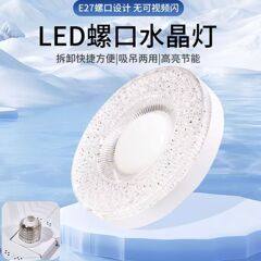 工場直販の新しい LED ランプリビングルームベッドルームダイニングルーム目の保護省エネ e27 ネジラウンドクリスタル電球