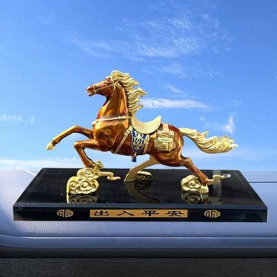 Car ornaments | Ornaments - instant-success-tabletop-display-antique-bronze-includes-anti-slip-mat-perfume-flag-not-included