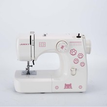 JUKKY小型家用多功能电动缝纫机绣花机多功能缝纫机12种线迹锁边