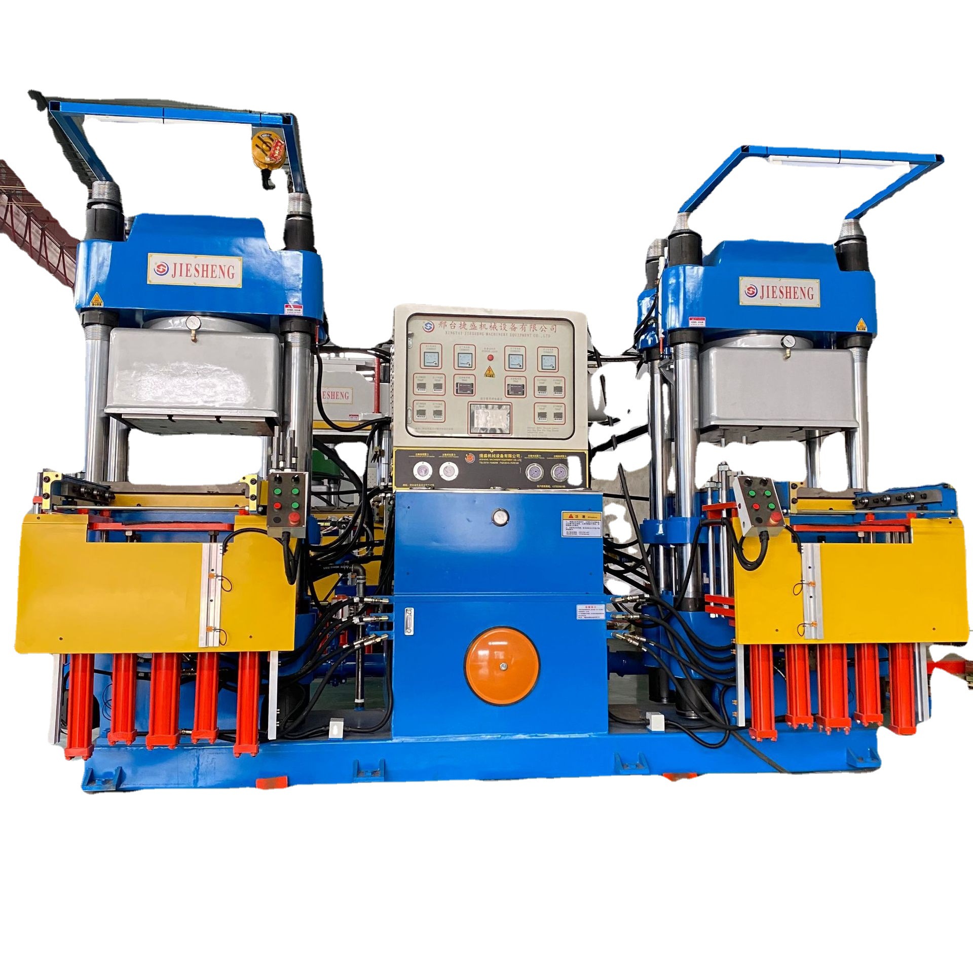 真空硫化机300T全自动双联4RT硫化机【厂家批发】视频操作工作原