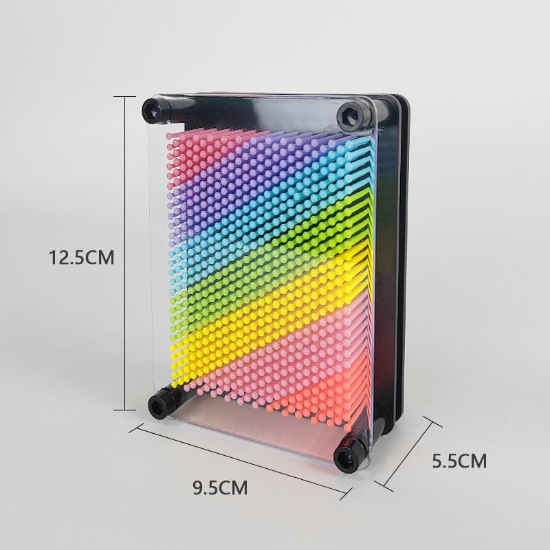 작은 칠판 마카롱 레인보우