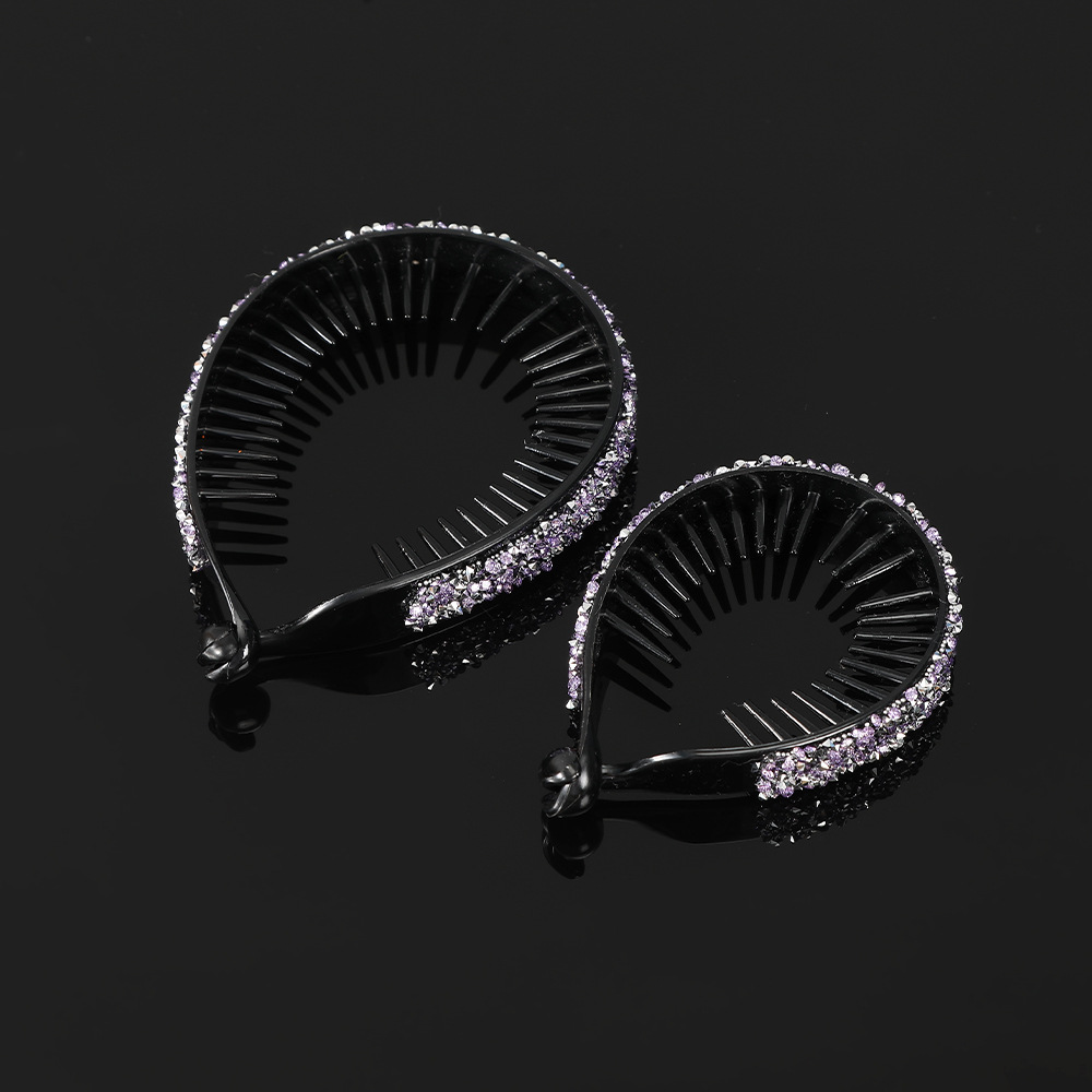 35g Weight Insert comb Hair Accessories Type 1 Piece Quantity Holiday, Street Occasion Plastic Material Geometric Pattern All Seasons Season Women's Gender Retro, Classic Style Style Retro Classic Style Women's Geometric Plastic Insert Comb 13